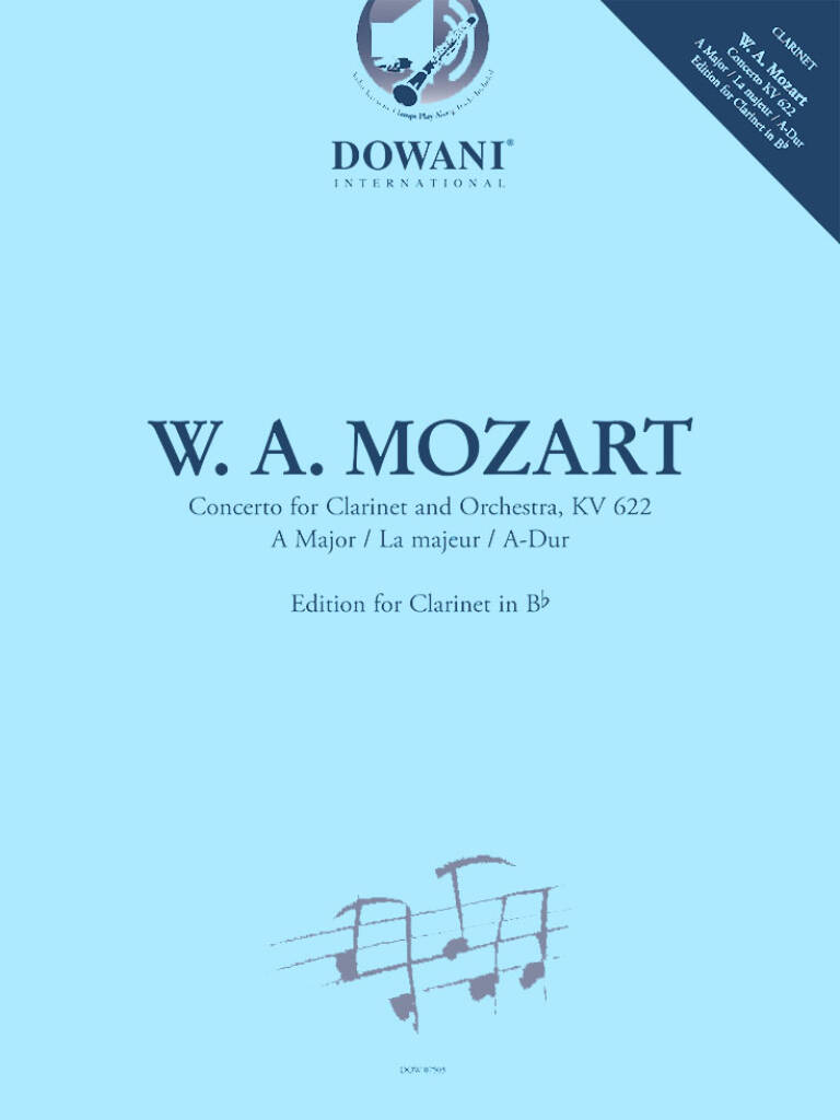 Concerto for Clarinet and Orchestra, KV 622